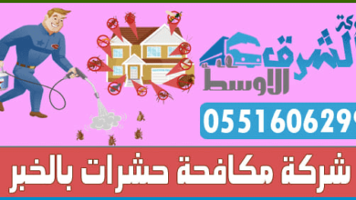 Photo of شركة مكافحة حشرات بالخبر ( 0551606299 ) الشرق الاوسط رش مبيدات بالخبر